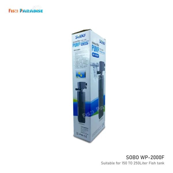 Aquarium Filter SOBO WP 2000F, Power Filter